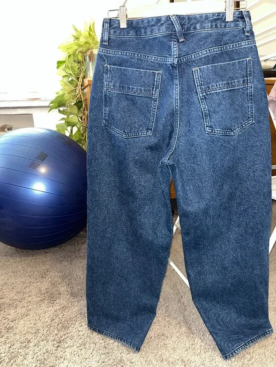 TOAST London Tapered Indigo Denim Pants Sz 8 UK - Picture 8 of 9